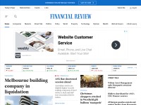 Desktop screenshot for afr.com