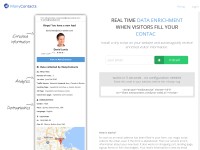 Desktop screenshot for manycontacts.com