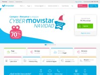 Desktop screenshot for movistar.cl