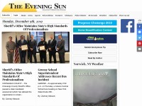 Desktop screenshot for evesun.com