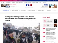 Desktop screenshot for lci.fr