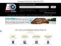 Desktop screenshot for blazedvds.com