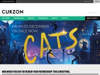 Desktop screenshot for curzoncinemas.com