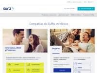 Screenshot of suramexico.com