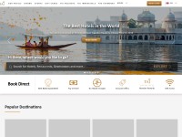 Desktop screenshot for tajhotels.com