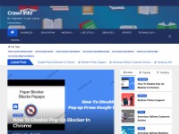 Desktop screenshot for crawlinfo.com