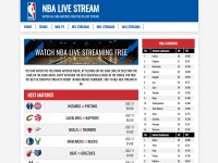 Desktop screenshot for nba-stream.com