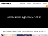 Desktop screenshot for fotodruk.pl