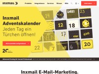 Desktop screenshot for inxmail.de