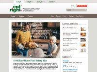 Desktop screenshot for eatright.org
