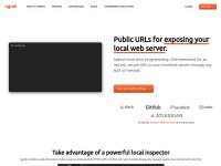 Desktop screenshot for ngrok.com