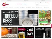 Desktop screenshot for morebeer.com