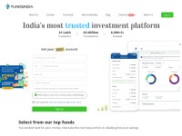 Desktop screenshot for fundsindia.com