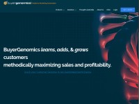 Desktop screenshot for buyergenomics.com