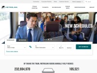 Desktop screenshot for metrolinktrains.com