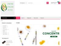 Desktop screenshot for orderonlinekush.com