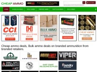 Desktop screenshot for cheapammos.com