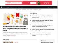 Desktop screenshot for marketingdive.com