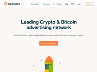 Desktop screenshot for cointraffic.io