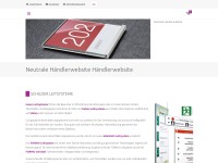 Desktop screenshot for schildersysteme.eu