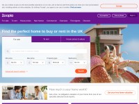 Desktop screenshot for zoopla.com
