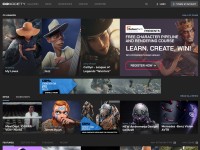 Desktop screenshot for cgsociety.org