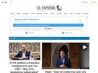 Desktop screenshot for elespanol.com