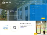 Desktop screenshot for vinyllight.ca