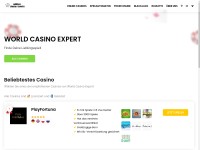 Desktop screenshot for de.worldcasinoexpert.com