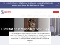 Desktop screenshot for upmc.fr