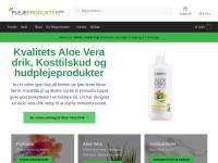 Desktop screenshot for plejeprodukter.dk
