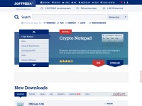 Desktop screenshot for softpedia.com