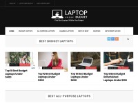 Desktop screenshot for laptopunderbudget.com
