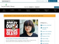 Desktop screenshot for sjpl.org