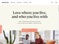 Desktop screenshot for bungalow.com