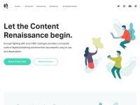 Desktop screenshot for quintype.com