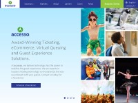 Desktop screenshot for accesso.com