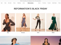 Desktop screenshot for thereformation.com