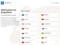 Desktop screenshot for expatica.com