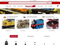Desktop screenshot for trainz.com