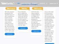 Desktop screenshot for aimcertify.com