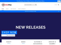 Desktop screenshot for indiglobalshop.com