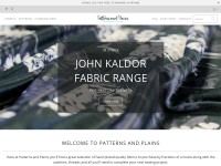 Desktop screenshot for patternsandplains.com