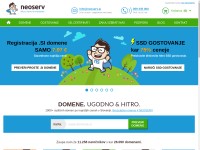 Screenshot of neoserv.si