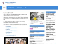 Desktop screenshot for famousscientists.org
