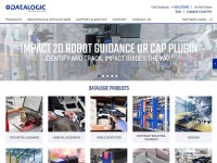 Desktop screenshot for datalogic.com
