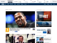 Desktop screenshot for foxsports.com