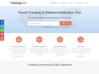 Desktop screenshot for trackingmore.com
