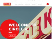 Desktop screenshot for circlek.com