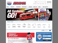 Desktop screenshot for lucasoil.com